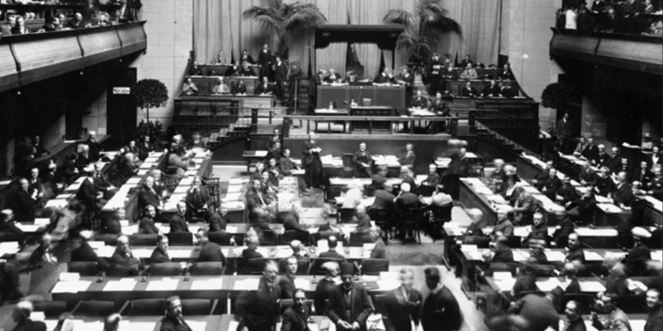 1. kép: A Népszövetség első közgyűlése (1920. november), forrás: UN blog