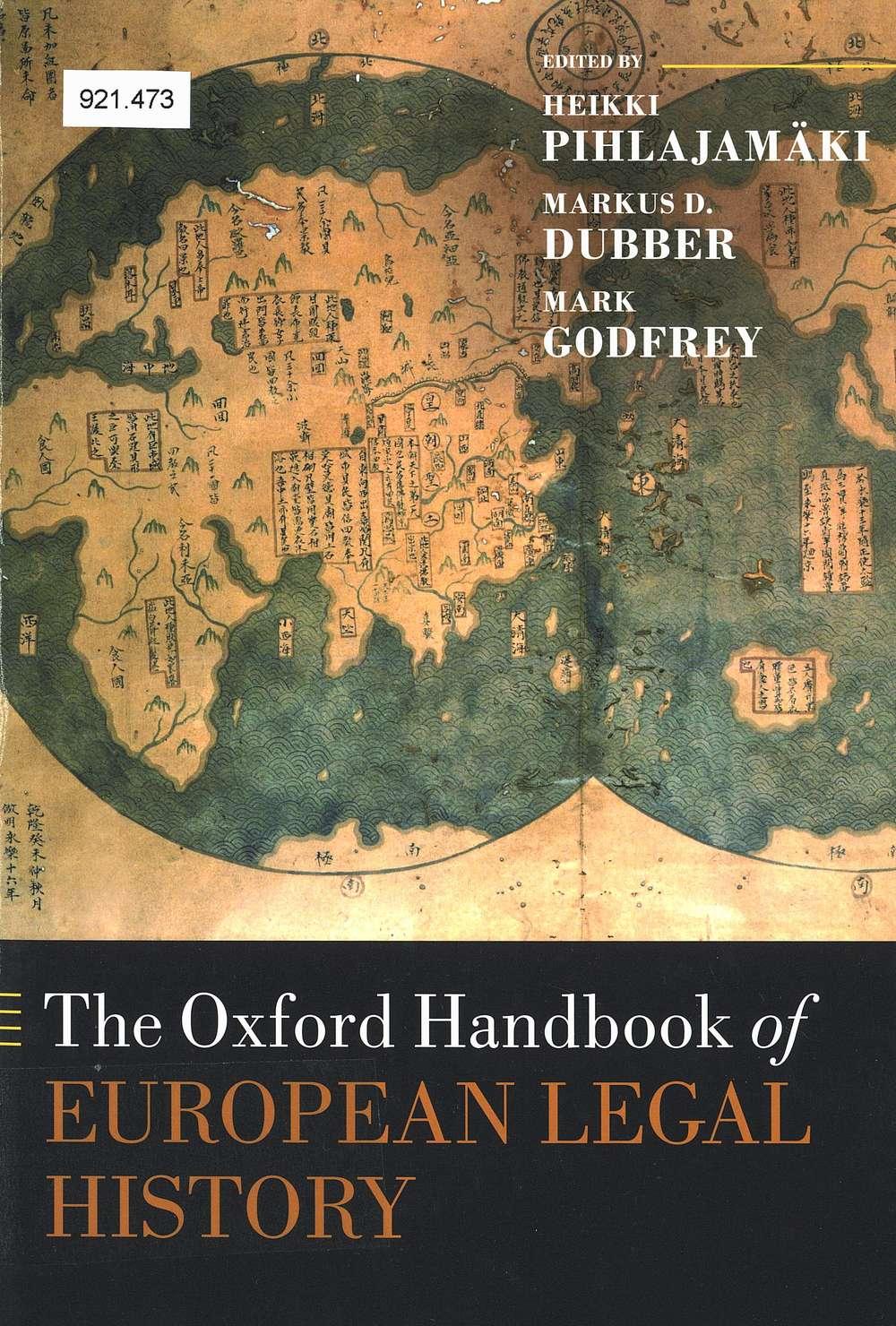 European Legal History European Legal History