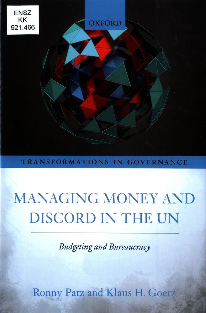 Money and Discord in the UN