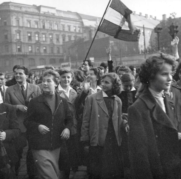 Egyetemisták tüntetése, 1956