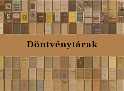 Döntvénytárak