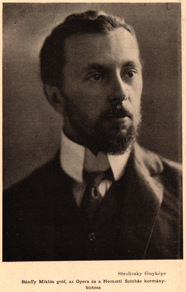 Gróf losonci Bánffy Miklós, 1912