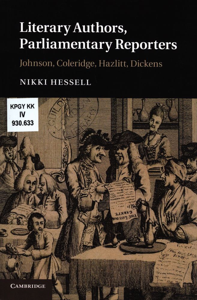 Literary Authors, Parliamentary Reporters