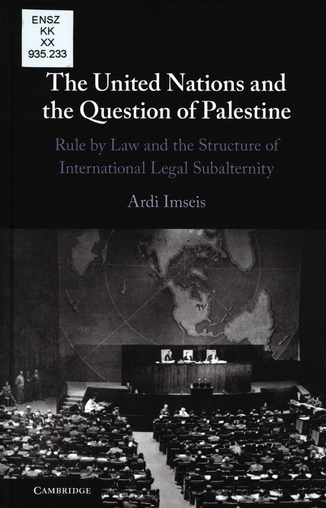 The United Nations and the Question of Palestine