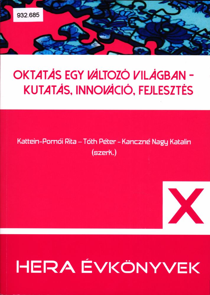 Oktatás egy változó világban - kutatás, innováció, fejlesztés