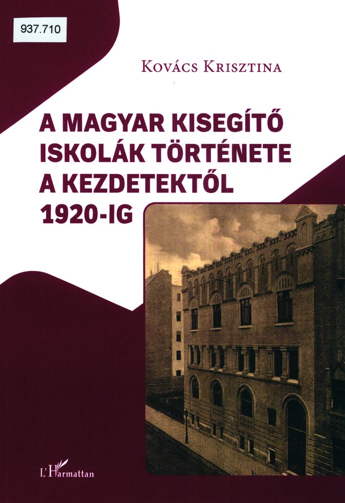 A magyar kisegítő iskolák története a kezdetektől 1920-ig