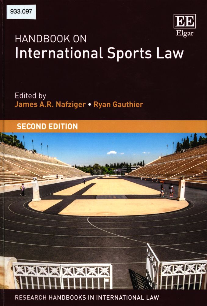  Handbook on international sports law