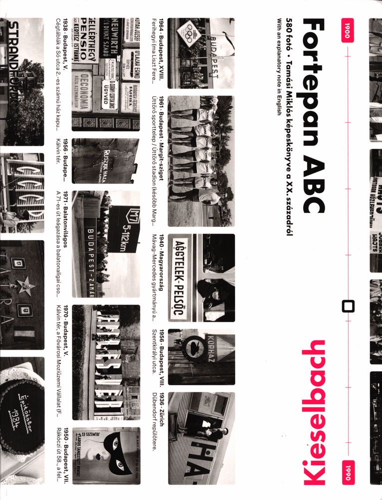 Fortepan ABC : 580 fotó : Tamási Miklós képeskönyve a XX. századról